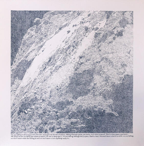 Comet 67P 65 x 65 cm - 70 euro